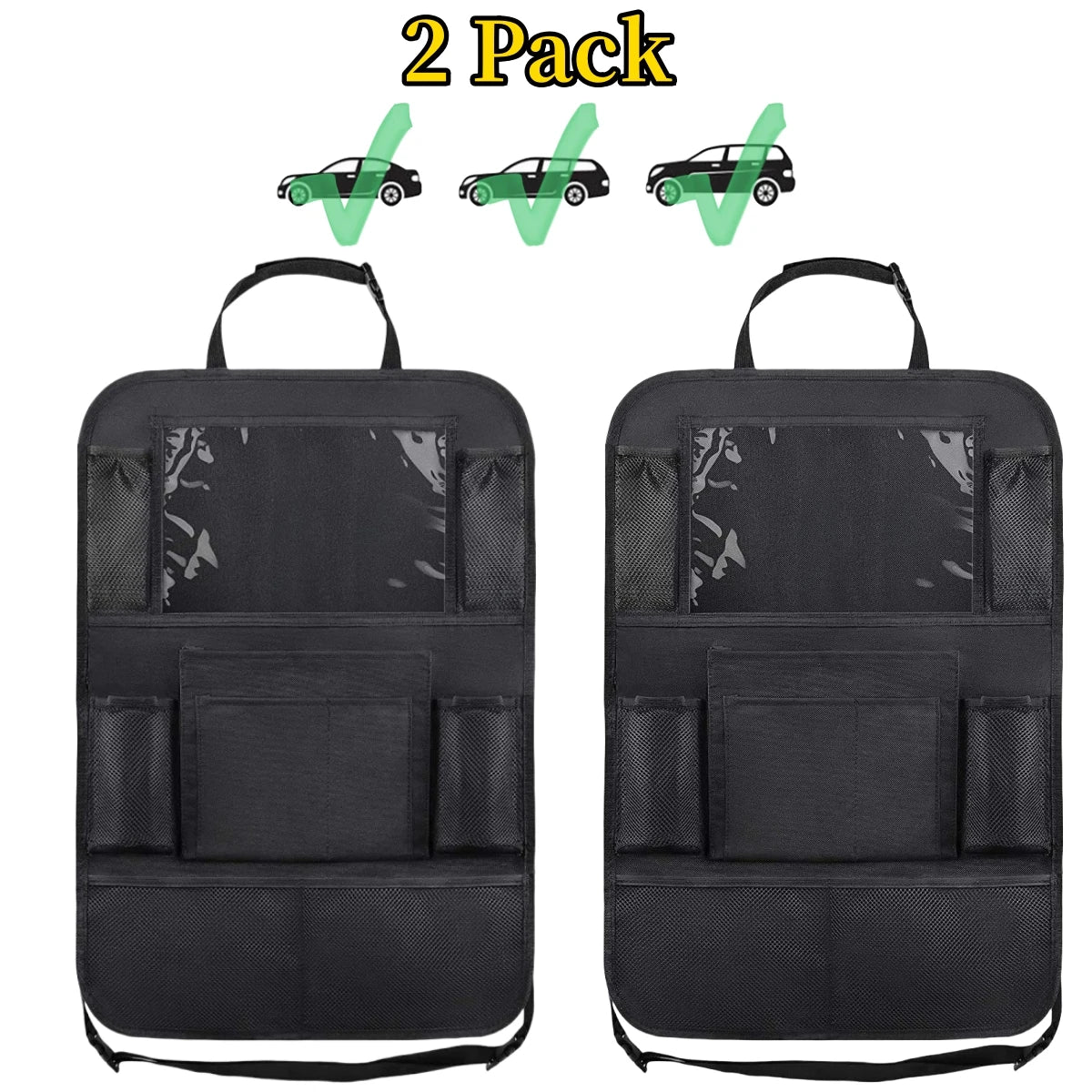 Car Organizer Backseat Hanging Organizer Kit With Large Storage Bag Super Capacity Trunk Organizer For SUV Truck Van Save space