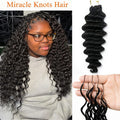 Deep Wave Crochet Miracle Knots Extensions